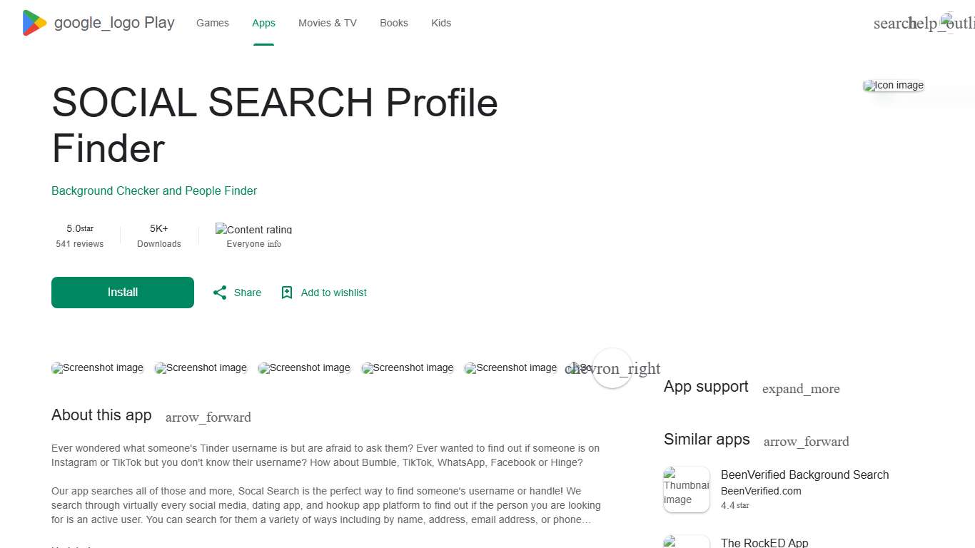 SOCIAL SEARCH Profile Finder - Apps on Google Play
